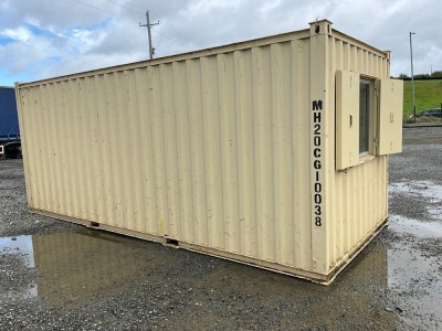 APPROX. 20ft x 8ft ANTI VANDAL OPEN PLAN OFFICE