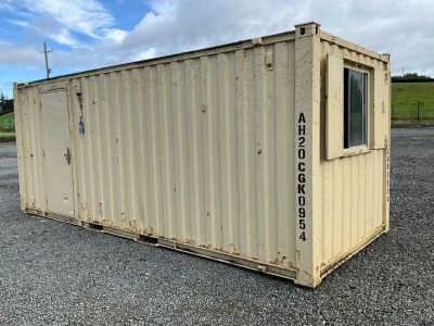 APPROX. 20ft x 8ft ANTI VANDAL OPEN PLAN OFFICE
