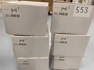 6x SG03 BATH FILLERS IN CHROME