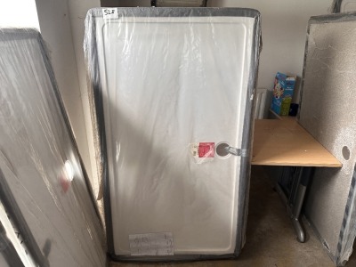1600×900MM WHITE SLIM RECTANGULAR TRAY