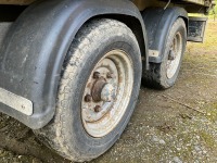NUGENT 10ft x 5ft 3500KGS TWIN AXLE DROPSIDE TIPPING TRAILER - 12