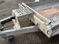 BRIAN JAMES CARGO DIGGER PLANT 2 9FT X 4FT6 2.7 TON TWIN AXLE PLANT TRAILER - 2