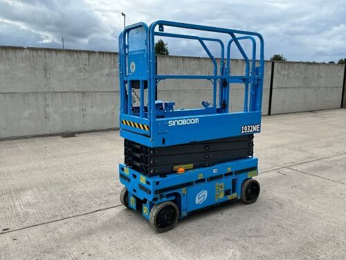 SINOBOOM 1932ME 25FT BATTERY OPERATED SCISSOR LIFT