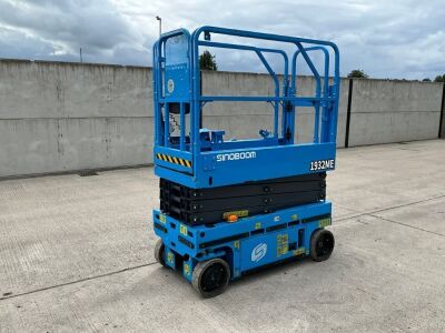 SINOBOOM 1932ME 25FT BATTERY OPERATED SCISSOR LIFT