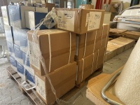 PALLET OF APPROX 54x MONO BASIN MIXER TAPS, 37x BATH FILLERS, 23x BATH SHOWER MIXERS - 11