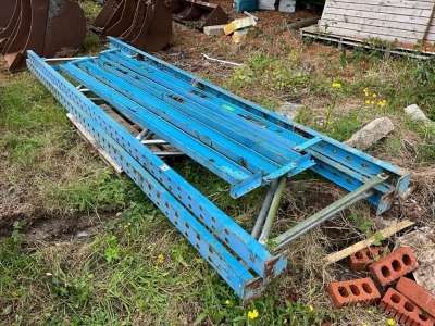 1No. BAY OF HEAVY DUTY PALLET RACKING
