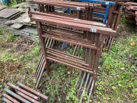 5No. LARGE BUILDERS TRESTLES