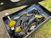 PLASTIC TANK & CONTENTS - 2