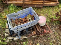 APPROX. 16No. 660mm TRANSOMES, 10No. 500mm TRANSOMES & COUPLERS - 2