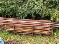 METAL STILLAGE TO INC. APPROX. 60No. 8ft LEDGERS & 8No. 12ft BRACE BARS