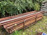 METAL STILLAGE TO INC. APPROX. 60No. 8ft LEDGERS & 8No. 12ft BRACE BARS - 2