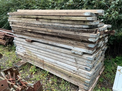 APPROX. 80No. 8ft SCAFFOLDING PLANKS