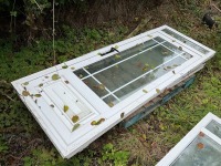 2No. ASSORTED PVC DOORS - 3