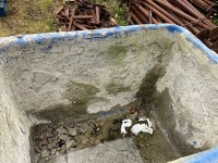 3No. PLASTIC MORTAR TUBS - 3