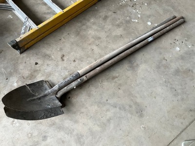 3No. LONG TAIL SHOVELS