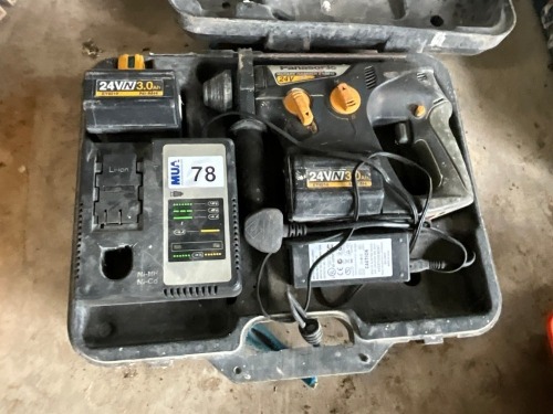 PANASONIC 24v CORDLESS HAMMER DRILL