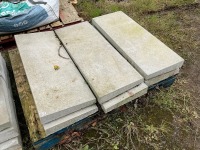 14No. UNUSED ASSORTED MONO PITCH CONCRETE COPINGS  - 2