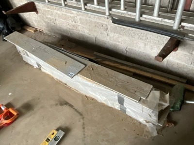 ASSORTED UNUSED PVC EXTERIOR BOARD