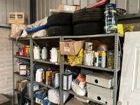 3No. BAYS OF METAL SHELVING & CONTENTS - 2