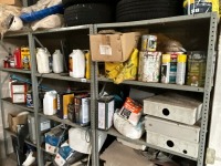 3No. BAYS OF METAL SHELVING & CONTENTS - 3