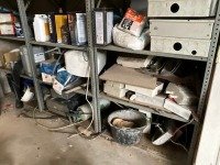 3No. BAYS OF METAL SHELVING & CONTENTS - 4