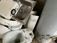 ASSORTED TOILETS, CISTERNS, BASINS & PEDALSTALS - 5
