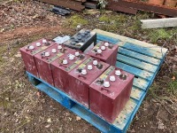 8No. ASSORTED BATTERIES - 2