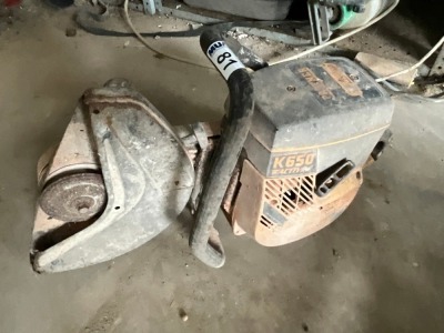 PARTNER K650 PETROL CONCRETE SAW