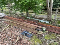 APPROX. 9No. ASSORTED STEEL BEAMS