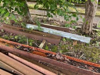 APPROX. 9No. ASSORTED STEEL BEAMS - 3