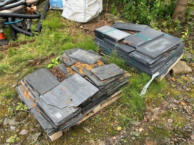 2No. ASSORTED PALLETS OF SLATES