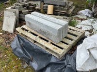 APPROX. 10No. PALLETS OF ASSORTED PAVING, KERBS, ROOF TILES ETC - 7