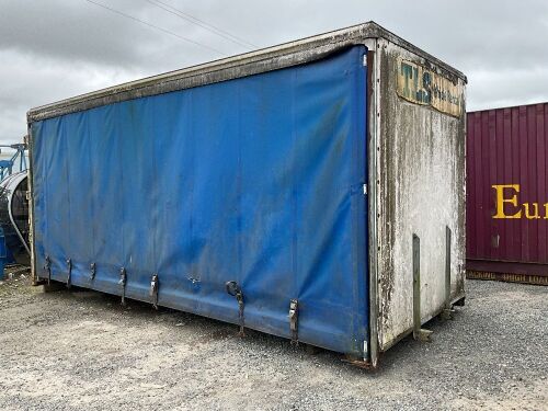APPROX. 20ft CURTAINSIDE BODY TO SUIT 7.5 TON LORRY