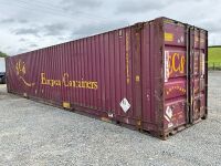 APPROX. 40ft SHIPPING CONTAINER 