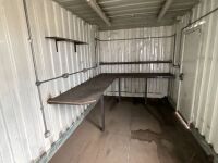APPROX. 40ft SHIPPING CONTAINER  - 18