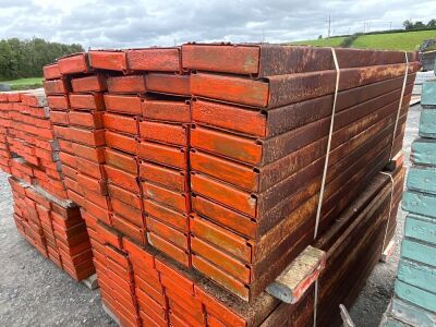 APPROX. 50No. 6ft METAL SCAFFOLDING PLANKS