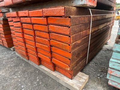 APPROX. 50No. 6ft METAL SCAFFOLDING PLANKS