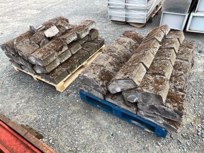 2No. PALLETS OF WALL COPINGS