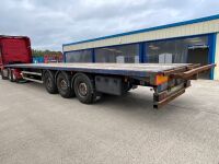 MONTRACON 45ft TRI AXLE FLATBED TRAILER ON AIR - 8