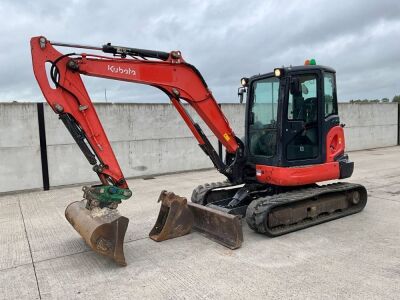 KUBOTA KX057-4 5.5 TON MIDI EXCAVATOR