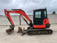KUBOTA KX057-4 5.5 TON MIDI EXCAVATOR - 2