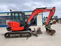 KUBOTA KX057-4 5.5 TON MIDI EXCAVATOR - 8