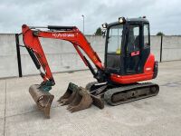 KUBOTA KX61-3 2.6 TON MINI DIGGER