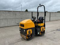 MECALAC TV800 DOUBLE DRUM RIDE ON VIBRATING ROLLER