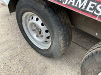 BRIAN JAMES APPROX. 8ft x 4ft 2700KGS TWIN AXLE PLANT TRAILER - 5