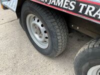 BRIAN JAMES APPROX. 8ft x 4ft 2700KGS TWIN AXLE PLANT TRAILER - 13