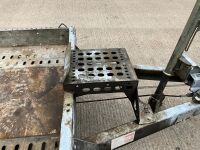 BRIAN JAMES APPROX. 8ft x 4ft 2700KGS TWIN AXLE PLANT TRAILER - 14
