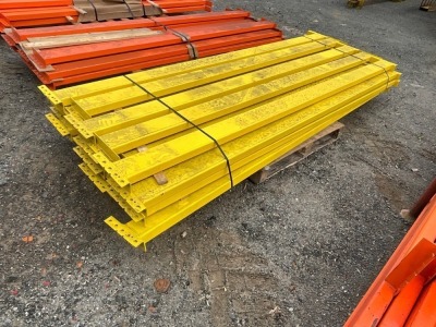 APPROX. No. mm PALLET RACKING BARS