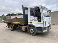 IVECO 75E16 7.5 TON DROPSIDE TIPPER LORRY 