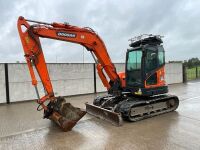 DOOSAN DX85R-3 8.5 TON MIDI EXCAVATOR - 2